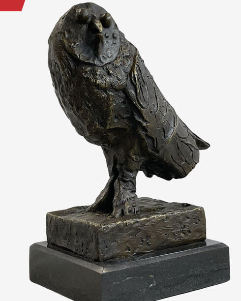 owl-by-pablo-picasso-bronze-statue-sculpture-bird-figure
