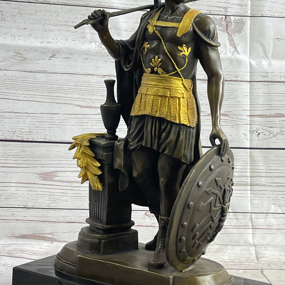 ODYSSEUS Greek Warrior Roman Signed Bronze Art Sculpture Statue 16 X odysseus-greek-warrior-roman-signed-bronze-art-sculpture-statue-16-x