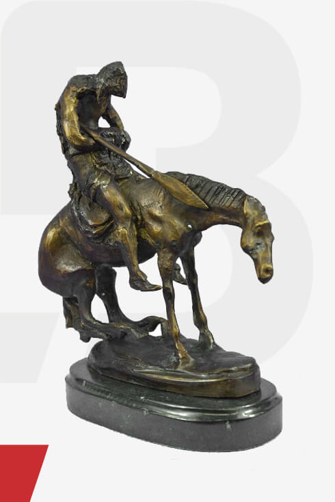 Bronze James Fraser Sculptures for Sale