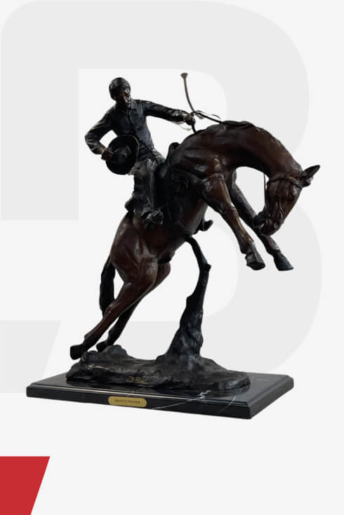 Bronze Charles M. Russell Sculptures for Sale