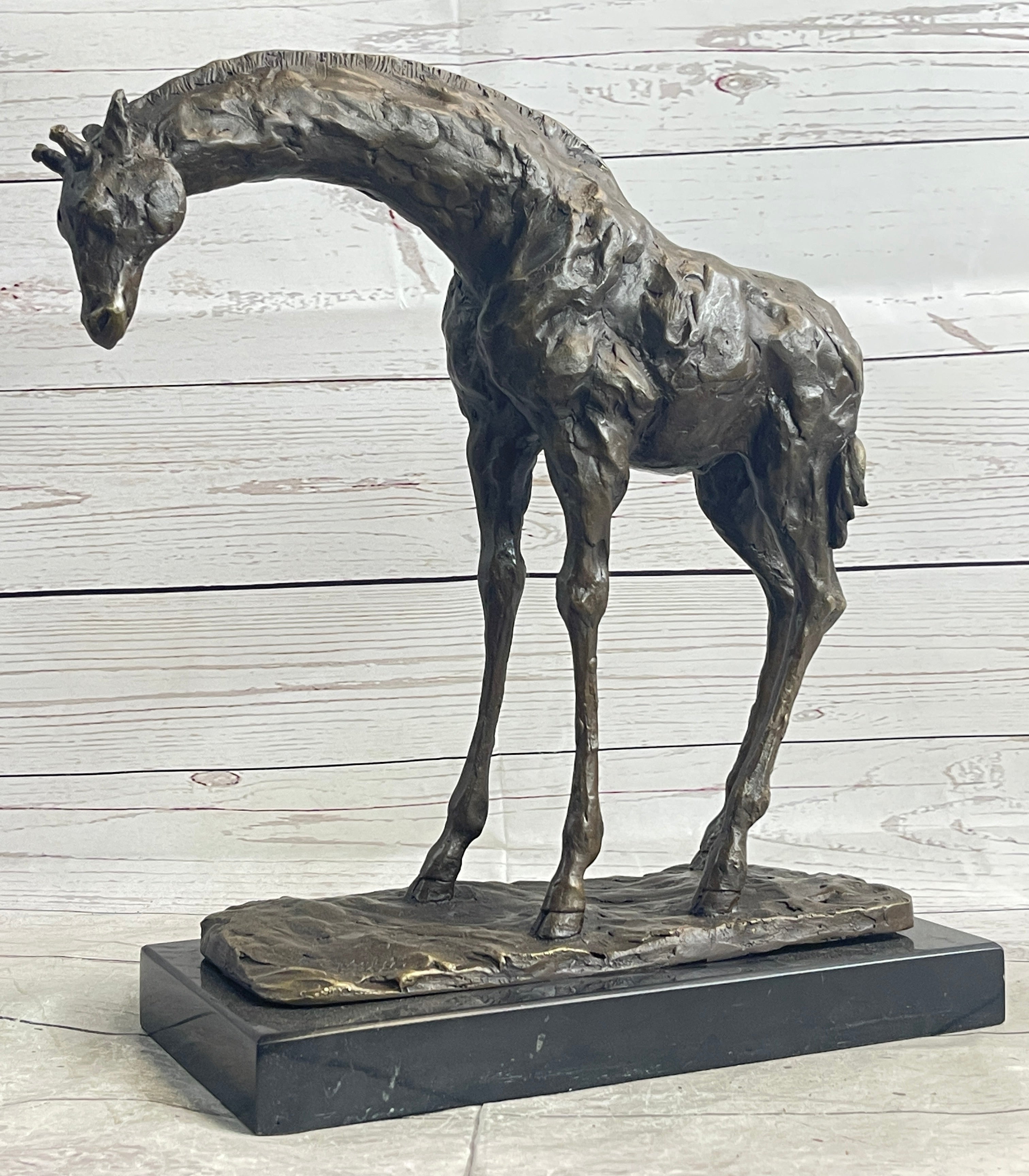 Bronze Giraffe Sculptures for Sale