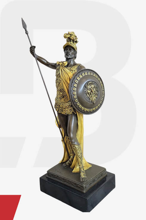 Bronze Warriors and Soldiers Sculptures for Sale