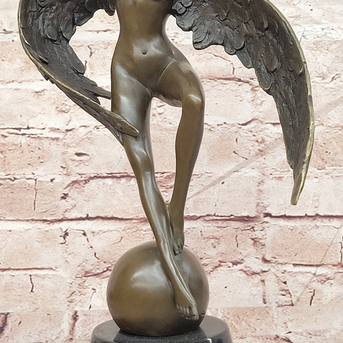Bronze Nude Angel Sculpture Winged Female Statue Art – Bronzhaus