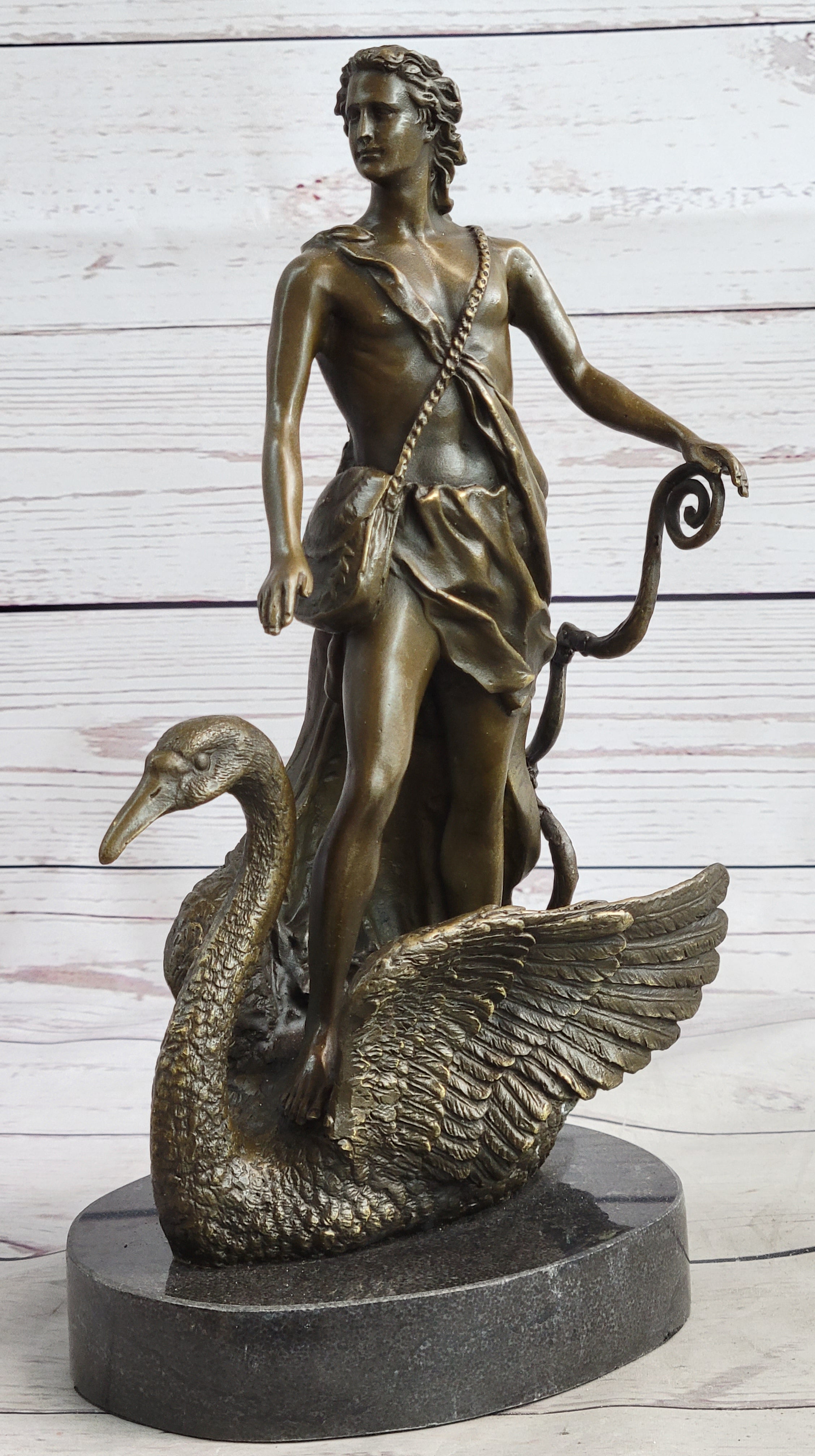 Leda Zeus Swan Greek Mythology Bronze Sculpture Statue Lost Wax Castin leda-zeus-swan-greek-mythology-bronze-sculpture-statue-lost-wax-castin