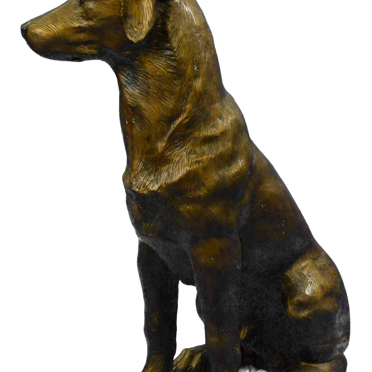 LABRADOR RETRIEVER GENUINE-CAST BRONZE SCULPTURE 30'' High LAST CHANCE ...