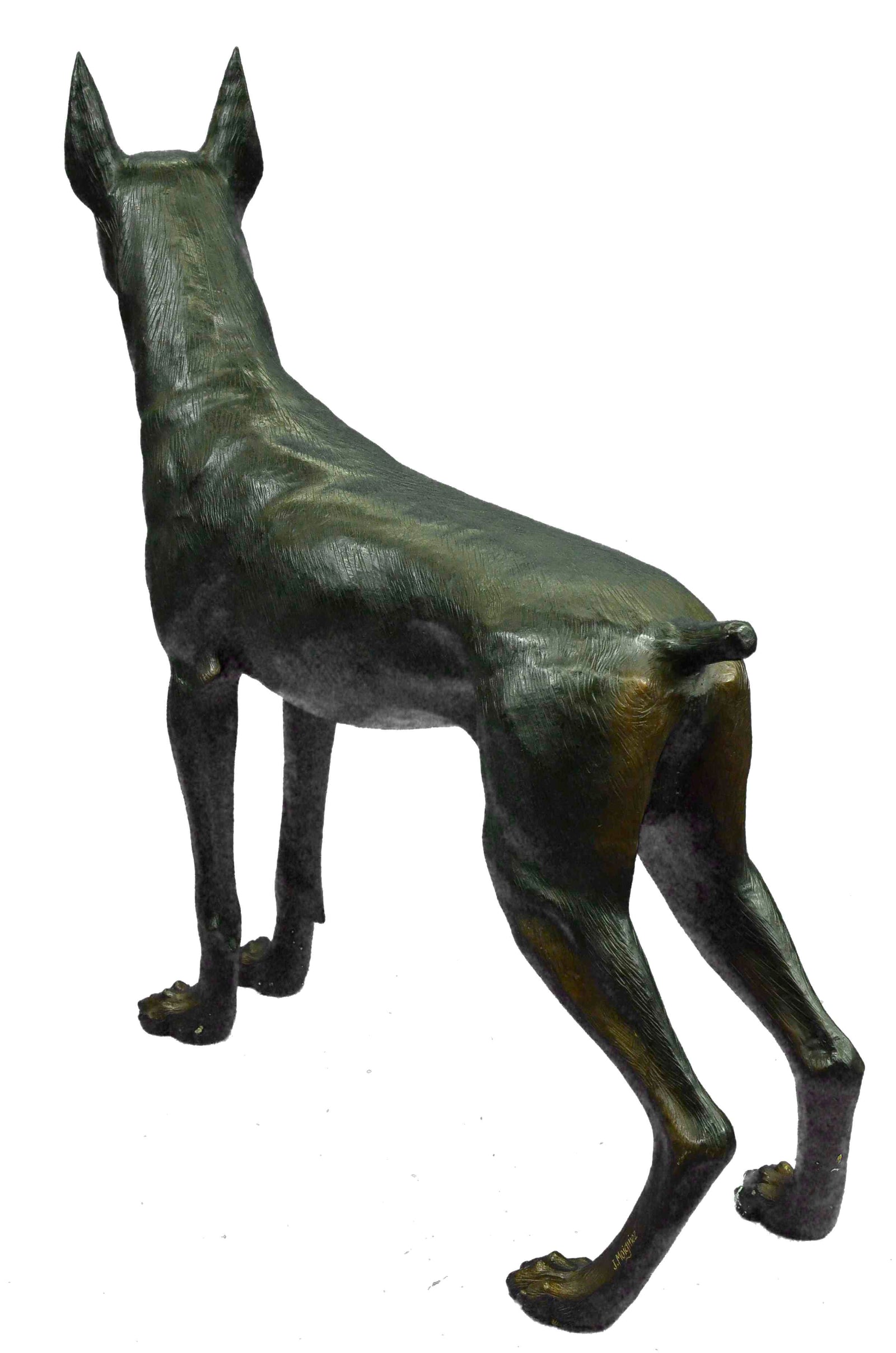 Photo inspiration: Life Size Doberman Dog Garden Home Decoration Indoor Outdoor Bronze Photo Inspiration