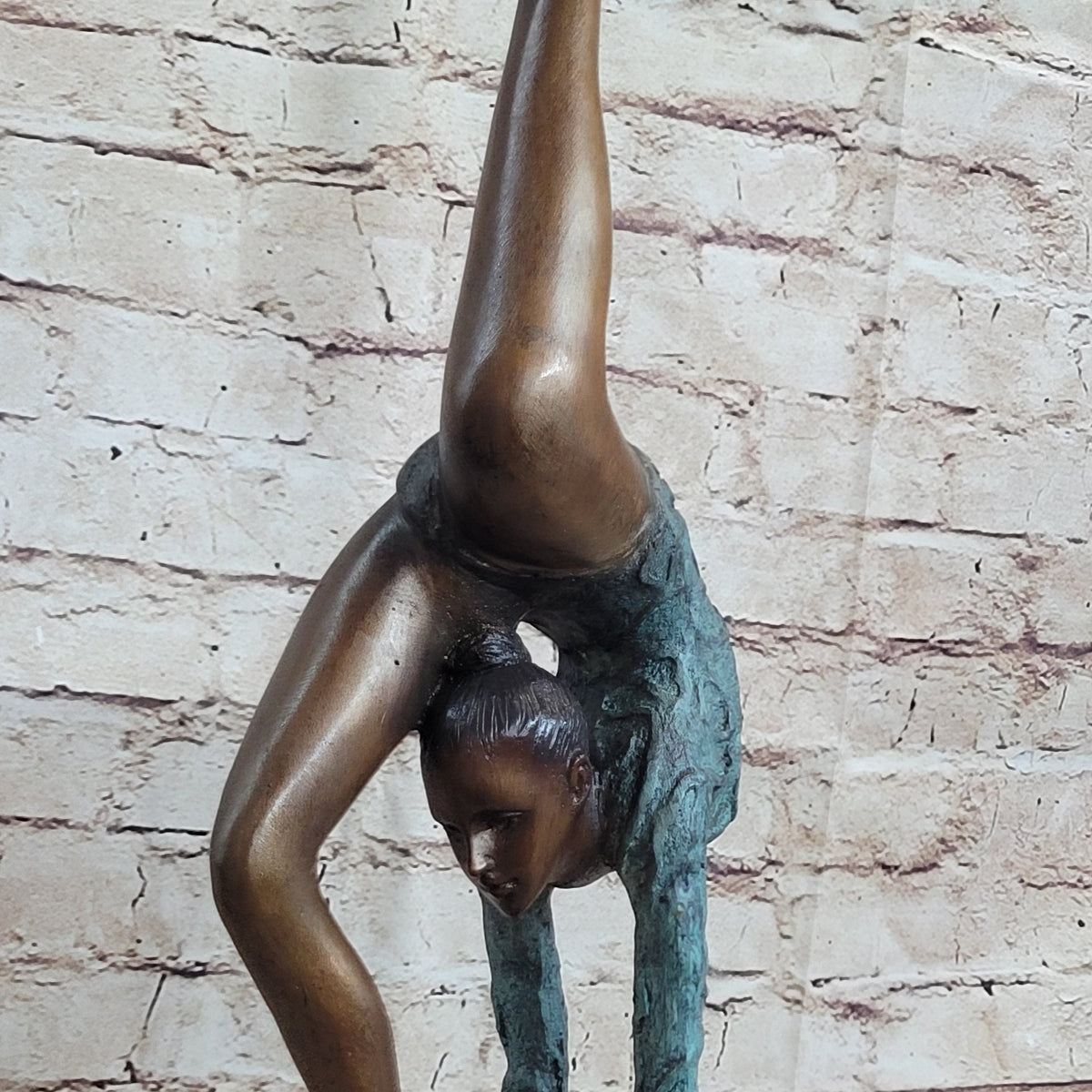 Acrobat Gymnast Contortionist Girl Bronze Sculpture Statue Figure Sign ...