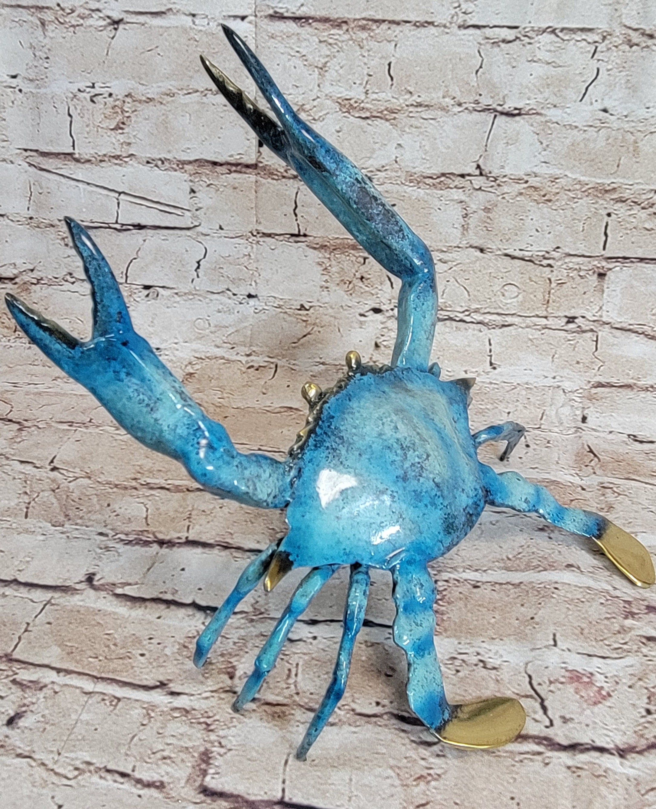 metal crab wall decor outdoor wall decor Iron Hanging Crab Wall Sculpture