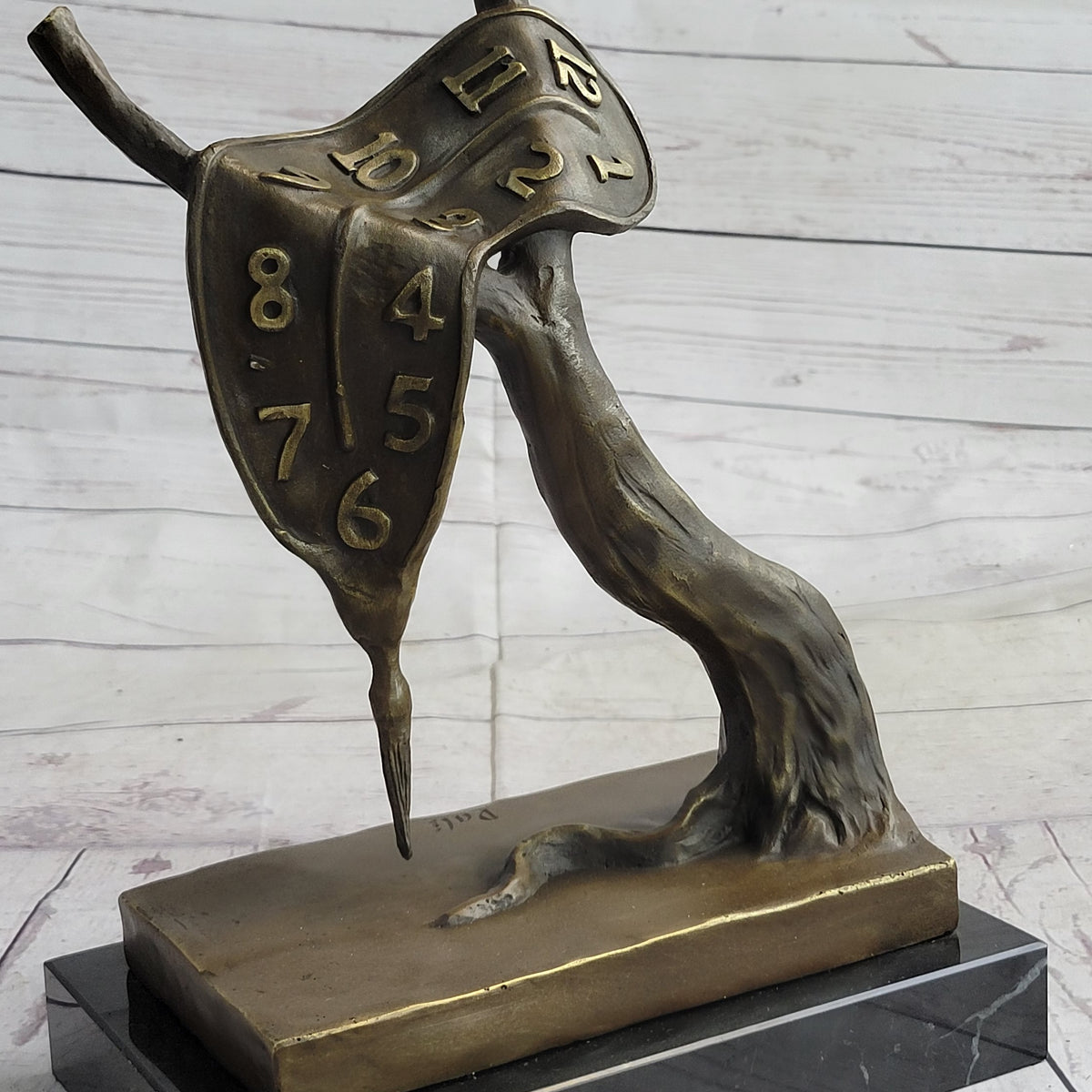 The Persistence of Memory Melting Clock by Salvador Dali Bronze Statue ...