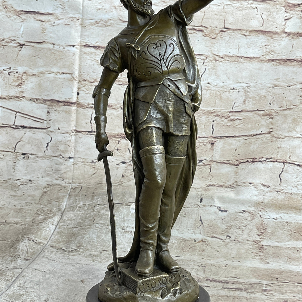 Italian Renaissance Warrior Knight Bronze Statue Sculpture Figure 15 ...