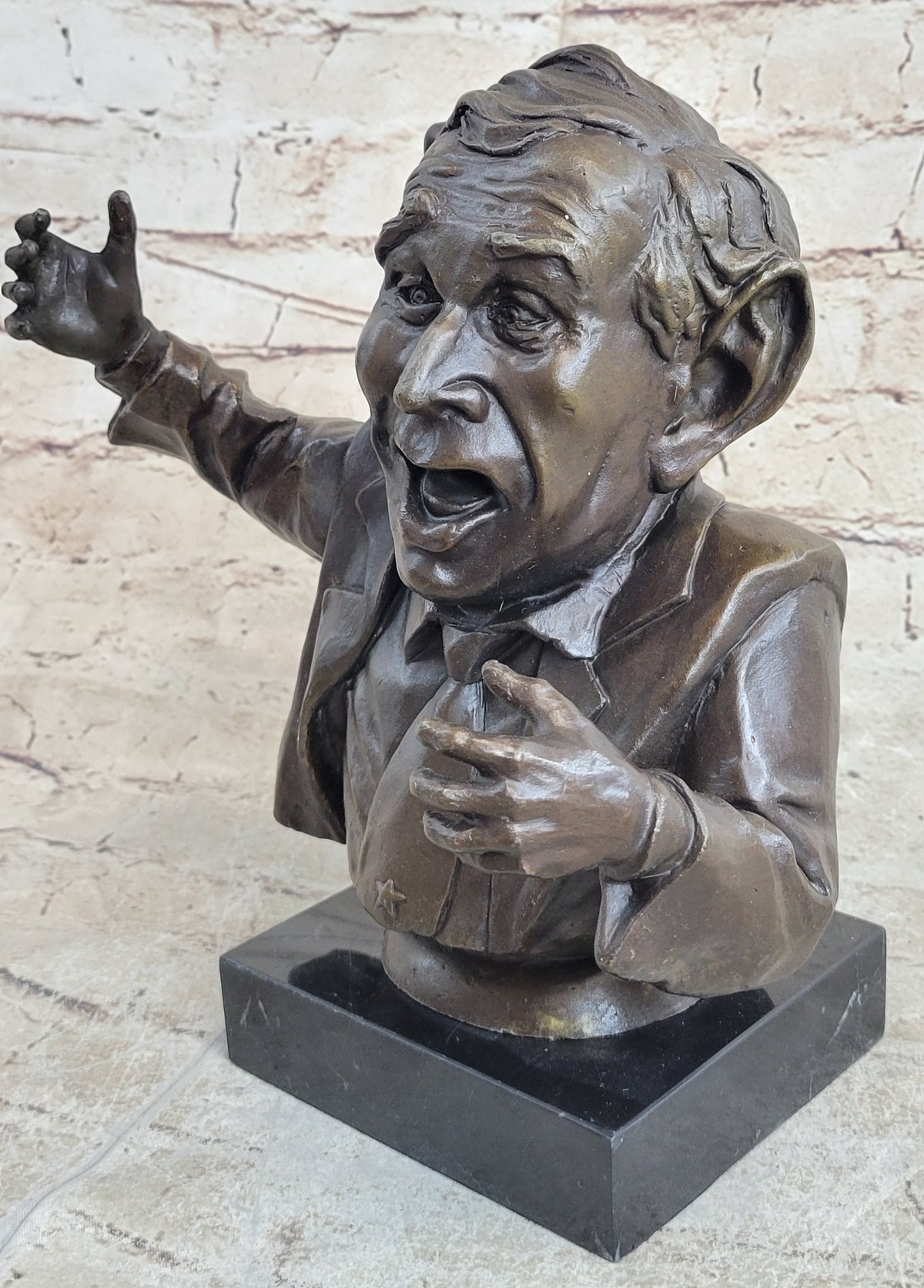 Limited Edition Numbered Original Bronze President George Bush Figure ...