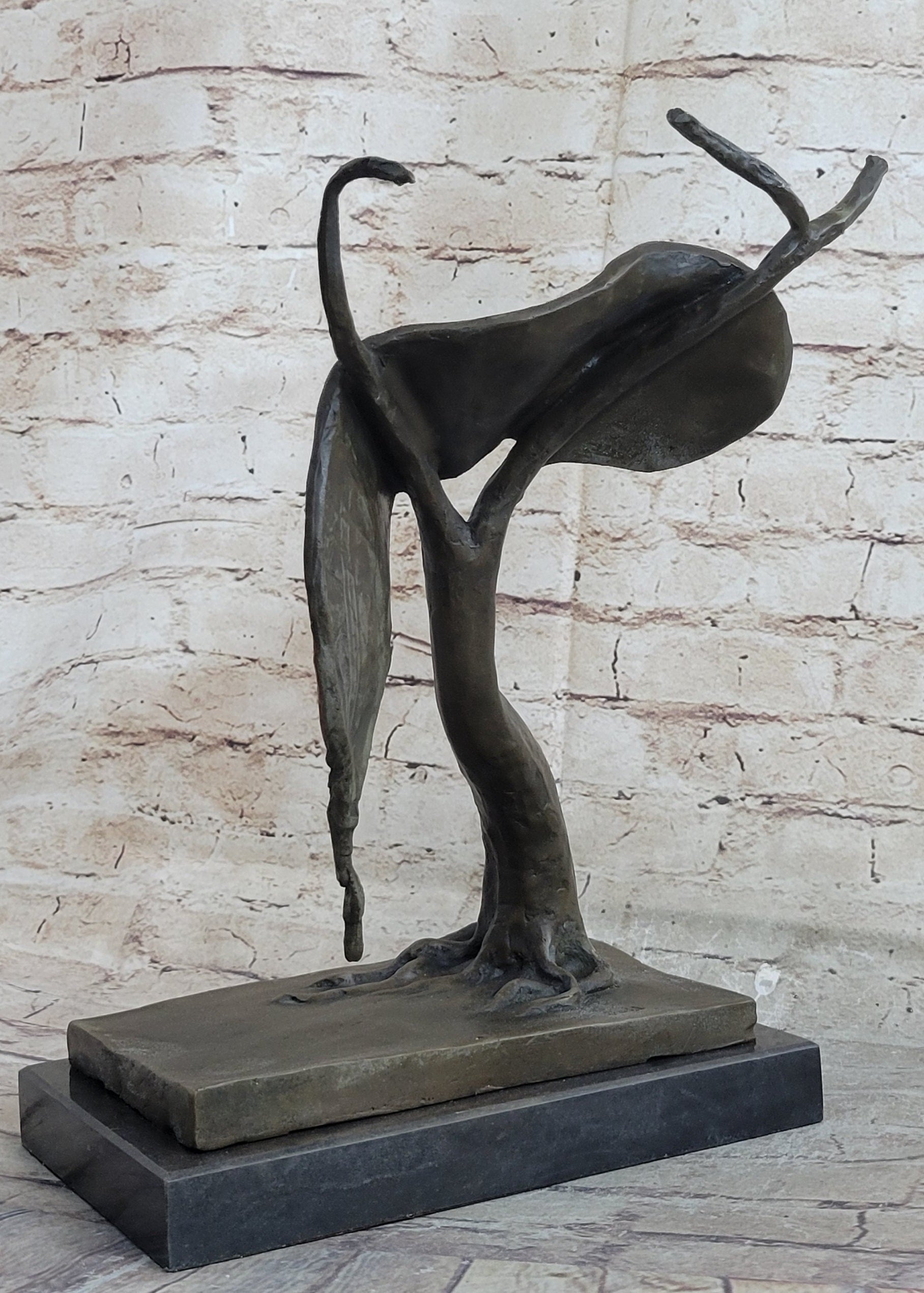 The Persistence of Memory Melting Clock by Salvador Dali Bronze Statue ...