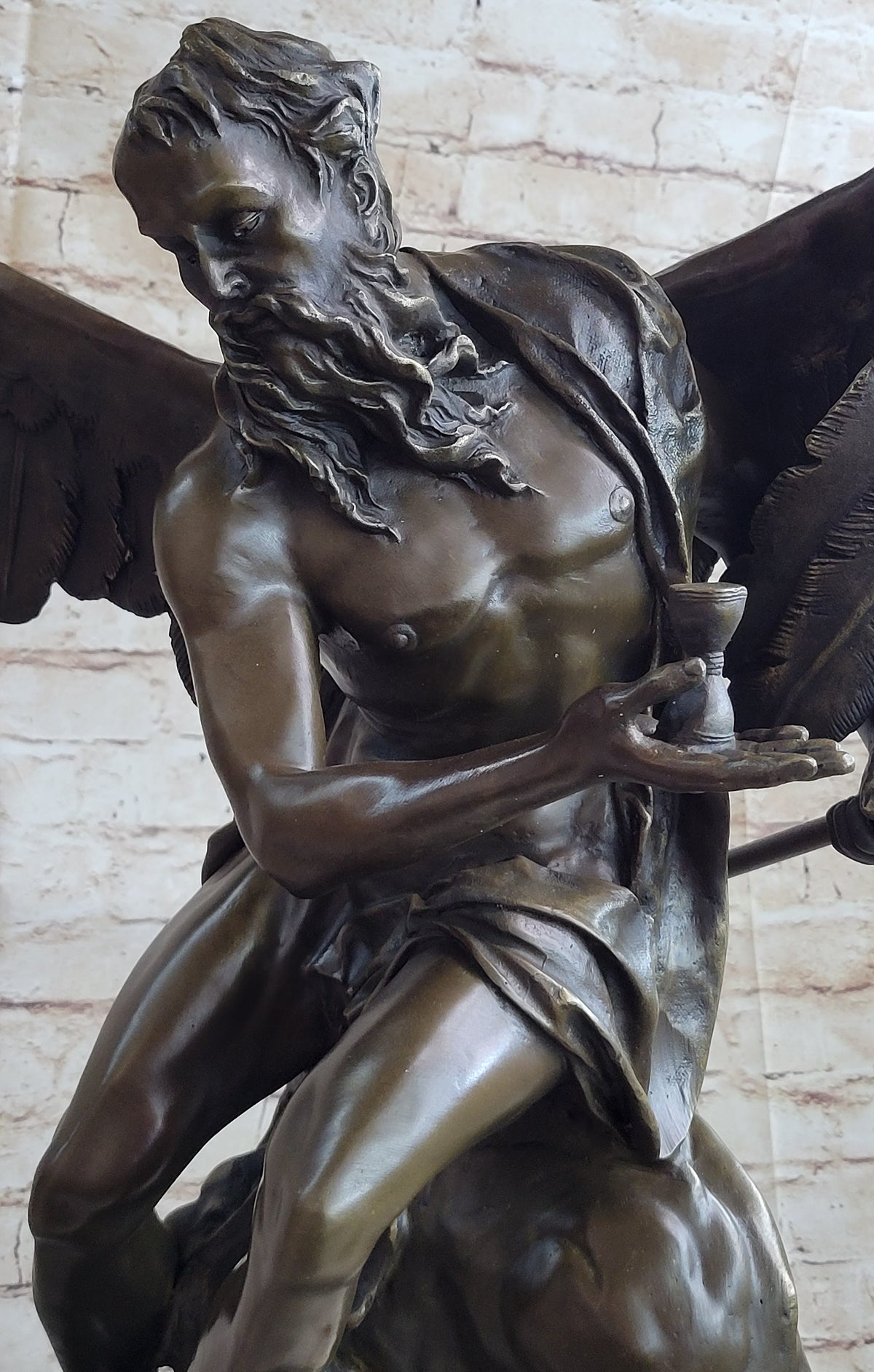 Chronos Grim Reaper Greek Mythology Death God Bronze Sculpture by More ...