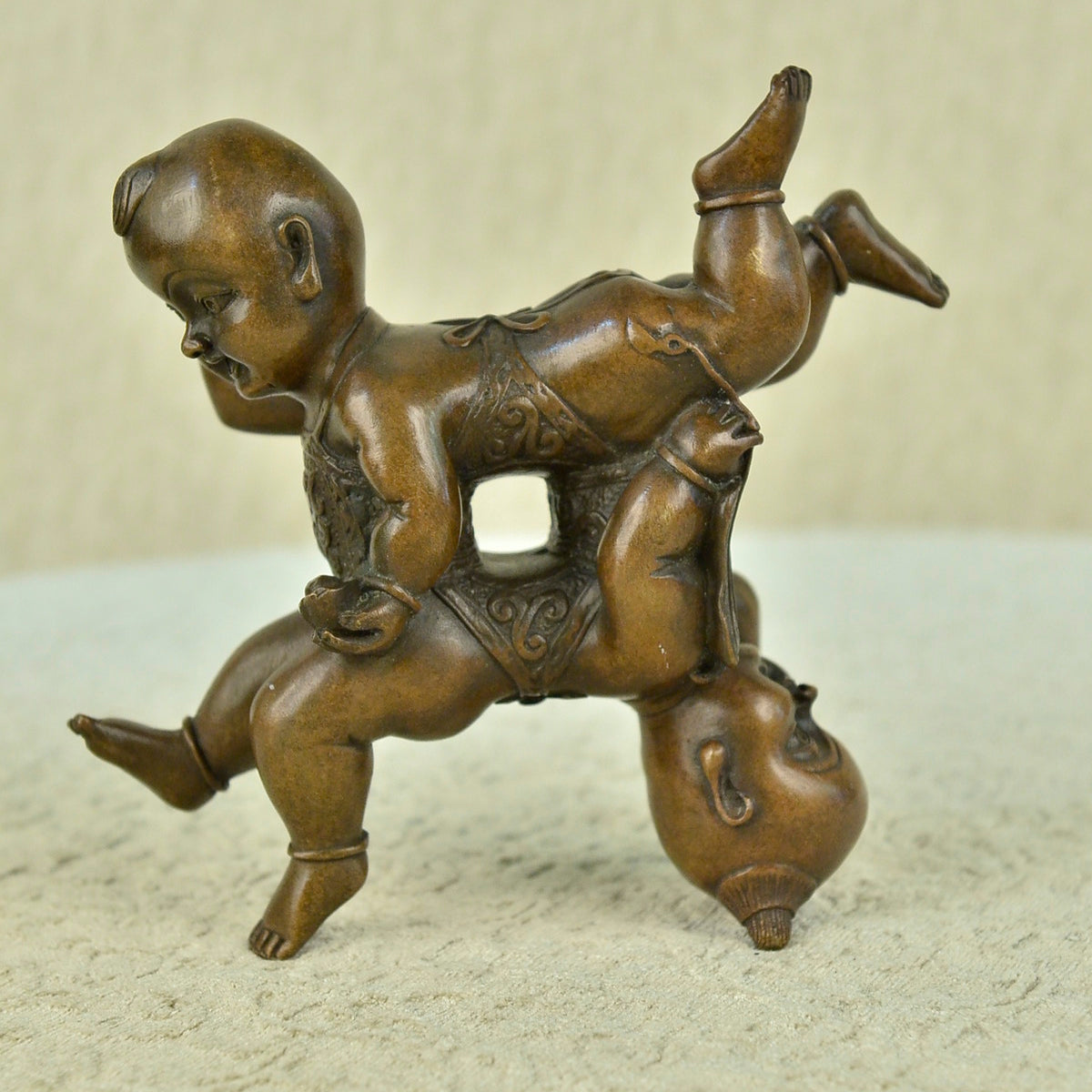 CLEARANCE SALE Acrobat Players Bronze Statue Sculpture Figure NR ...